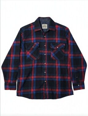 Vintage Wool Drygoods Saugatuck Co. Flannel Shirt